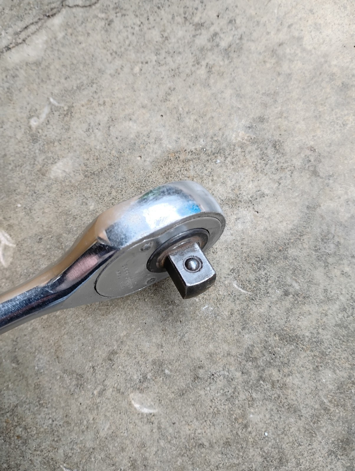 Proto Tools 1/2 in Drive 10 in. Long Pear Head Ratchet Chrome Polished 5449 USA