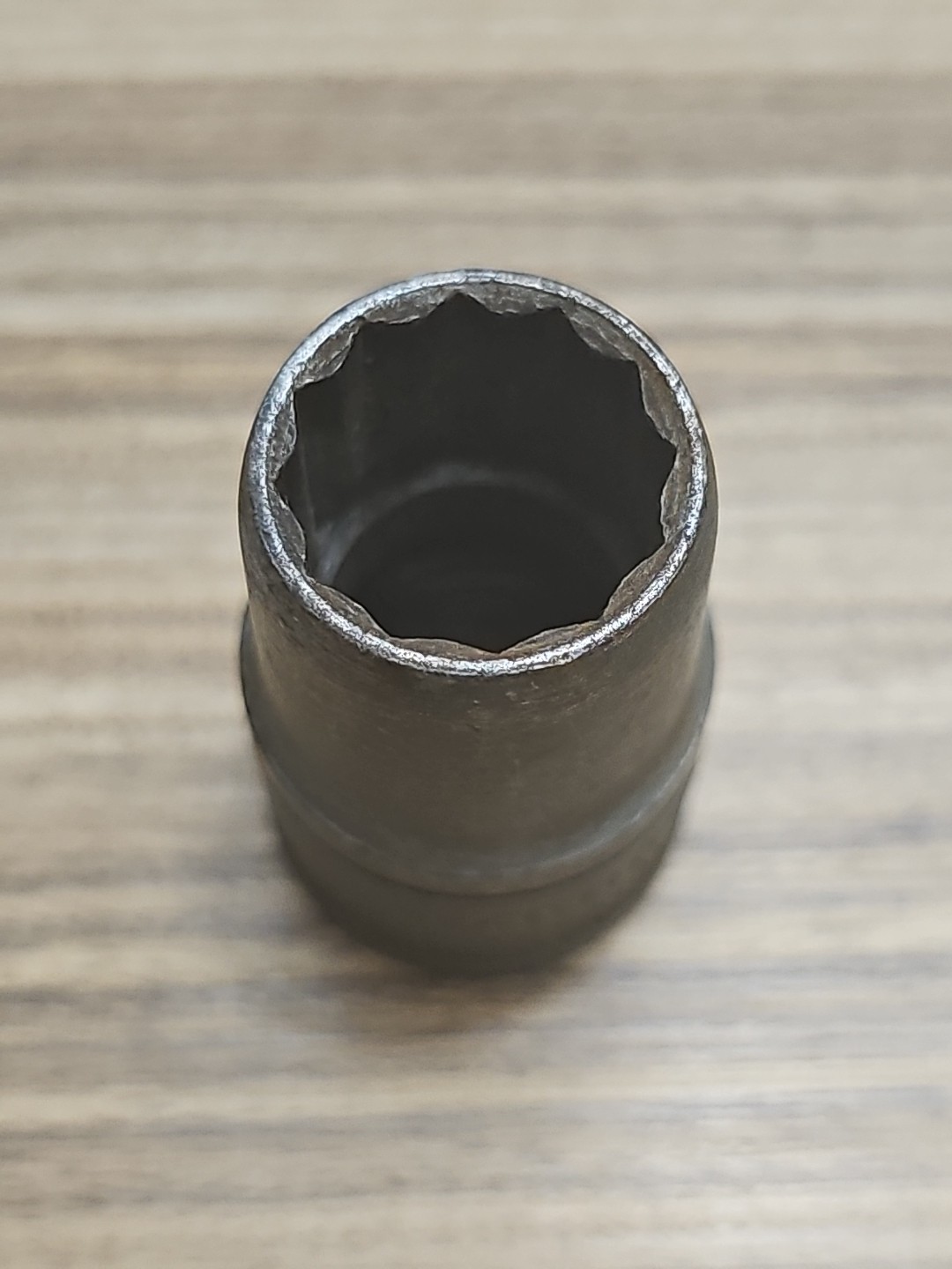 Vintage, S-K 1/2″ Drive, 6 Point, 9/16 Shallow Knurled Socket. 40118