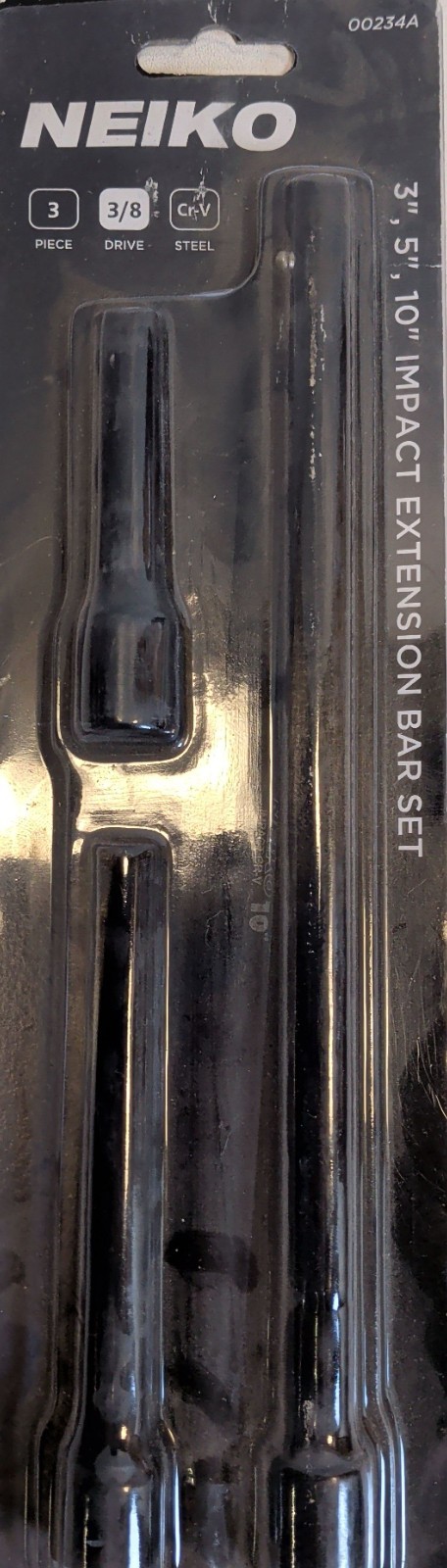 Neiko 3/8″ Drive Impact Extension Bar Set 00234A