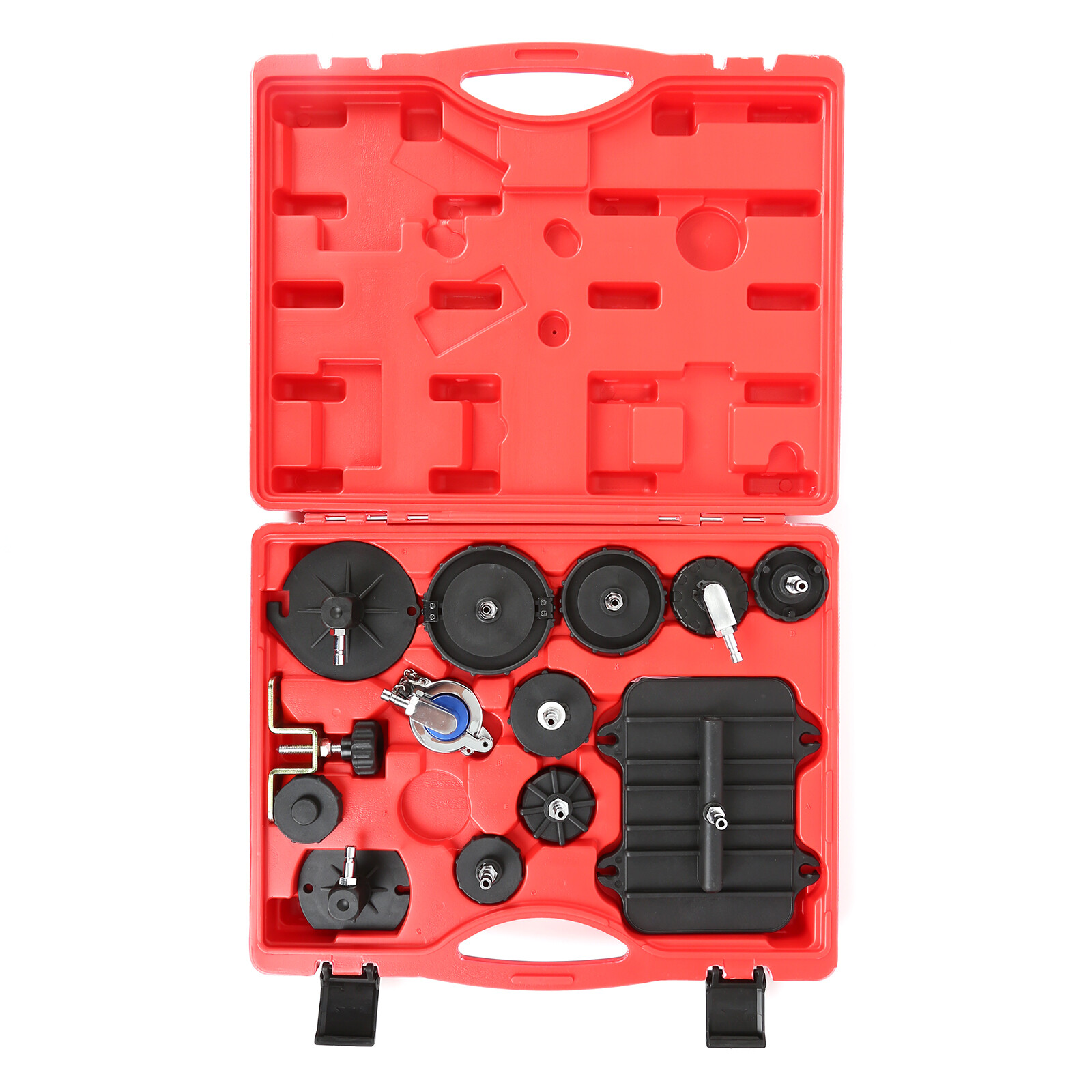 12pcs Brake Bleeder Adapter Kit for Master Cylinder Fluid Extractor Flush Change
