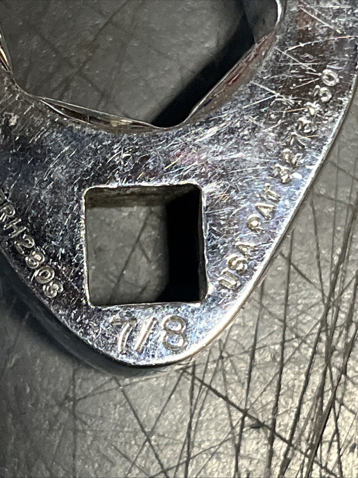 Snap On 3/8” Drive Crowfoot Wrench SAE 7/8” FRH280S USA Made