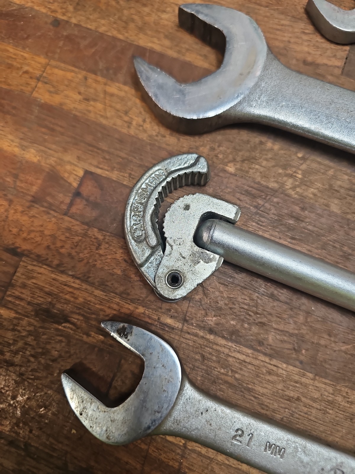 PP25- USA Mechanic tool lot- RATCHETS, WRENCHES, Etc – CRAFTSMAN, PROTO, Etc