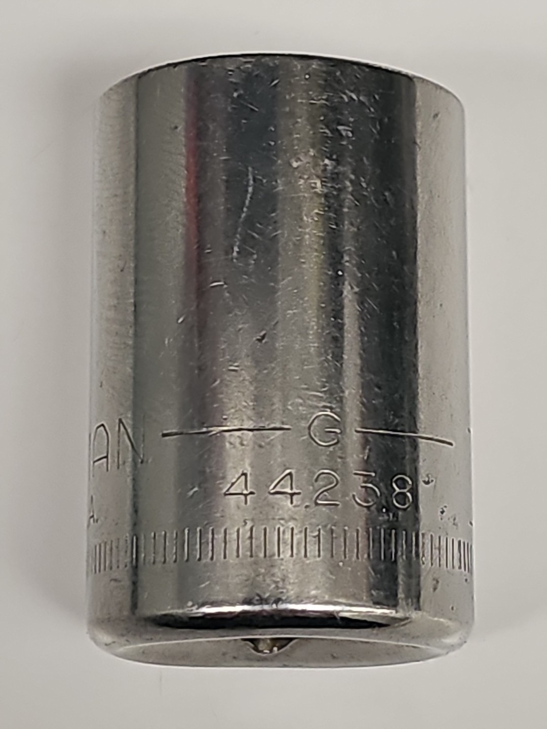 Craftsman 44238 19mm Semi-Deep Socket 12 Point 1/2″ Drive -G- USA 🇺🇸