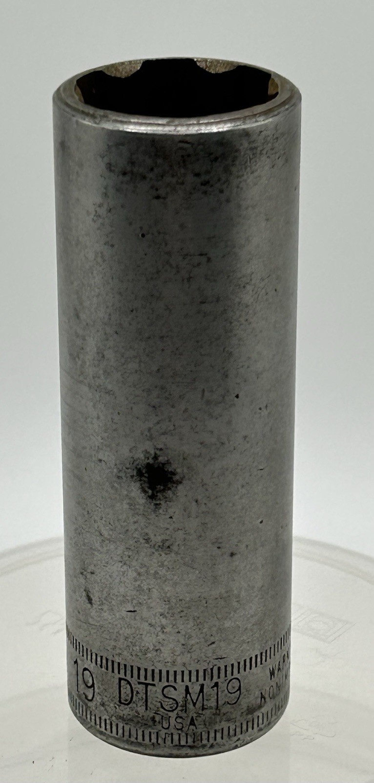 Snap On Tools 19mm 6 Point Deep Socket DTSM19 1/2 Inch Dr