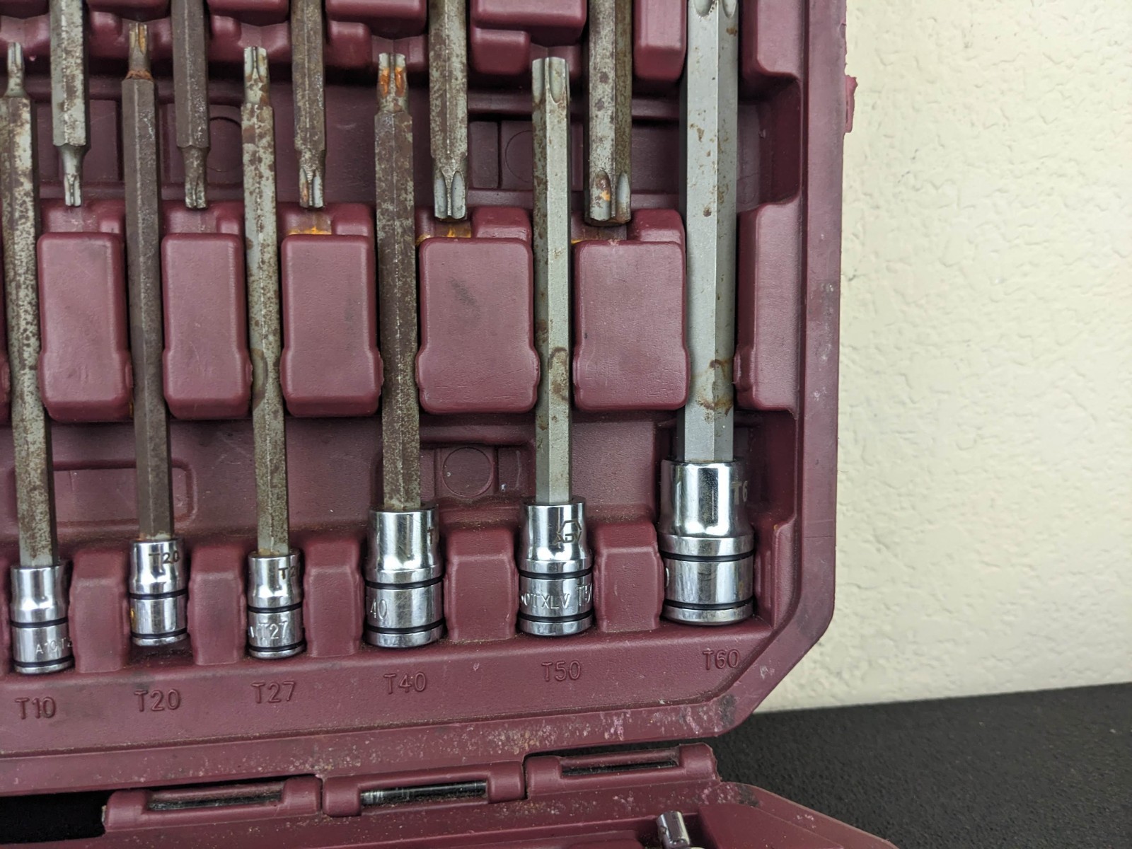 #bo767 Matco Tools 75 Piece Master ADV Hex/Torx Bit Socket Set Model SBS75VA