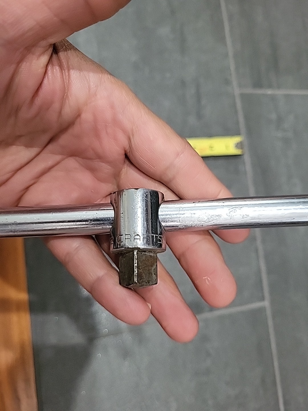 Vintage Craftsman =V= 1/2” Sliding T-Head Breaker Bar 9” long Made In USA