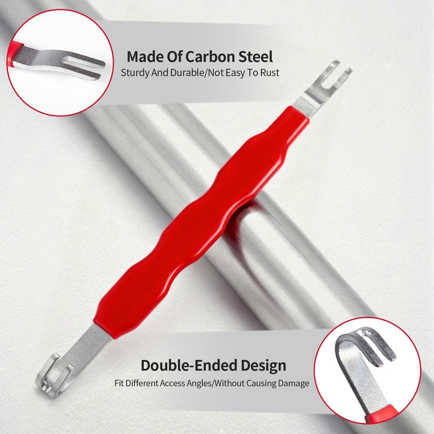 Universal Electrical Connector Removal Tool – 2 Pieces with Soft Grip Handle
