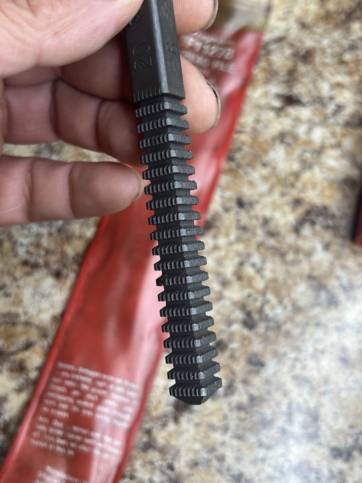 Snap-on TF1127B Thread 9–10 12–16 20–27 28–32 Restoration File Tool