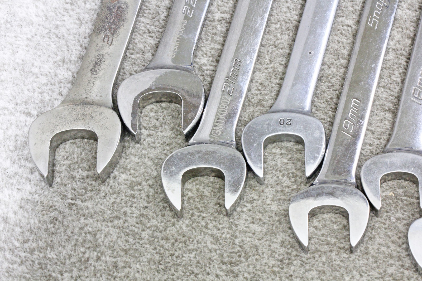 Snap on OEXM713 METRIC Combination Wrench Set 10 – 22mm + 24mm