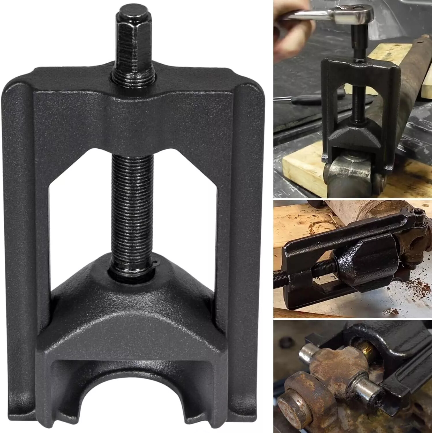 Heavy Duty Universal Joint Puller Press Removal U-Joint Tool for Cars 10105