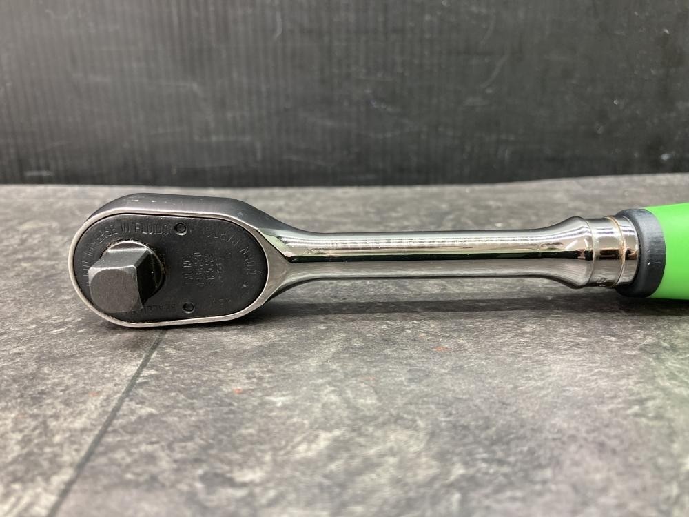 Snap-On Tools 3/8″ Drive Standard Length Ratchet FH936A green