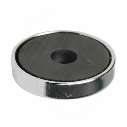 40 x Ferrite Magnet – 7.2Kg Pull Force Capacity Through Hole Mounting M5 Thread