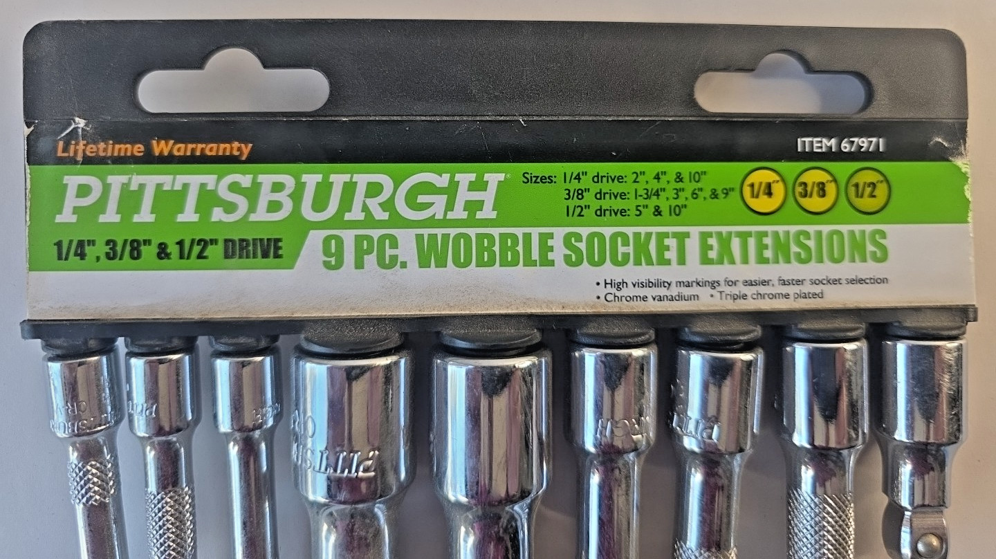 Vintage KR 40 pc 1/4” 3/8″ SAE/Metric Socket Set & 9 pc Wobble Extensions ~ NEW