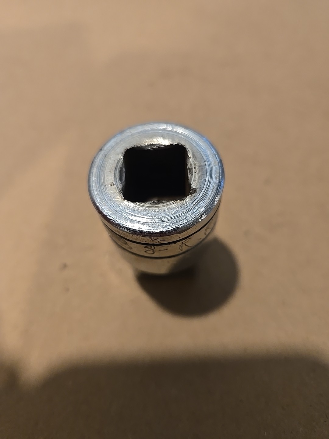 Snap On 1/2″ F To 3/4″ M Drive Chrome Locking Button Adaptor Socket USA LA12
