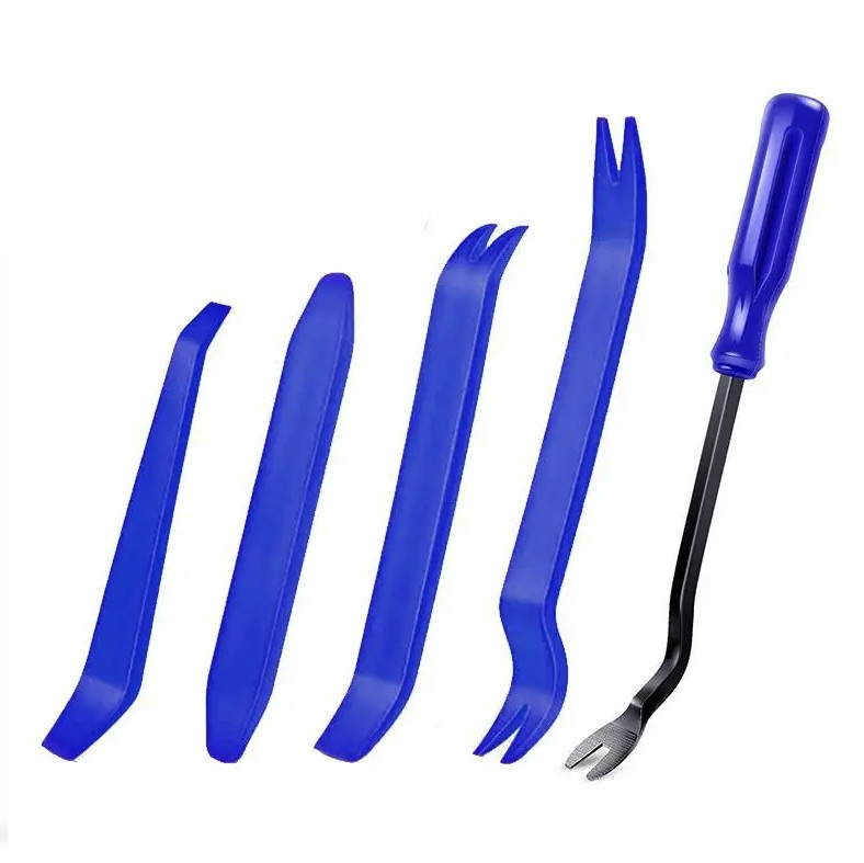 5pcs Car Trim Removal Tool Kit Door Clip Panel Pry Tools Set – Conversion Repair