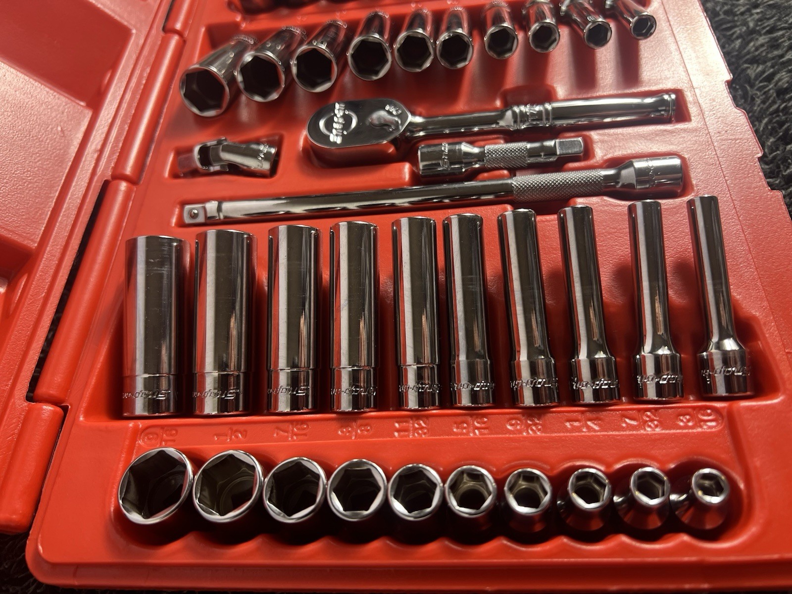 Snap-on 144TMPB 44pc 1/4” Drive 6pt General Service Set *Excellent*