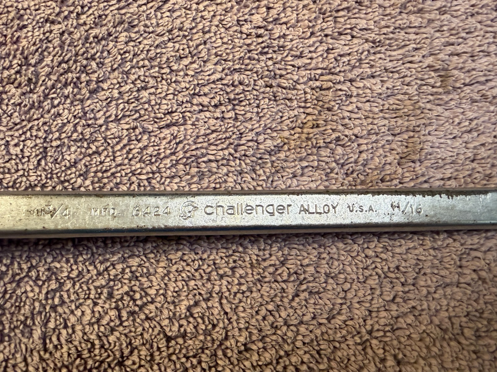 Challenger Wrench 3/4 x 11/16, MODEL 6424 double box wrench , USA