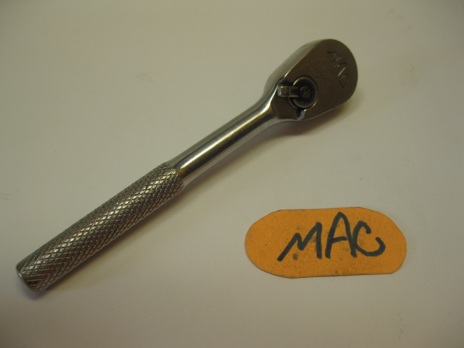 MAC tools 1/4″ Drive Knurled Handel Ratchet USA MR5 Nice!