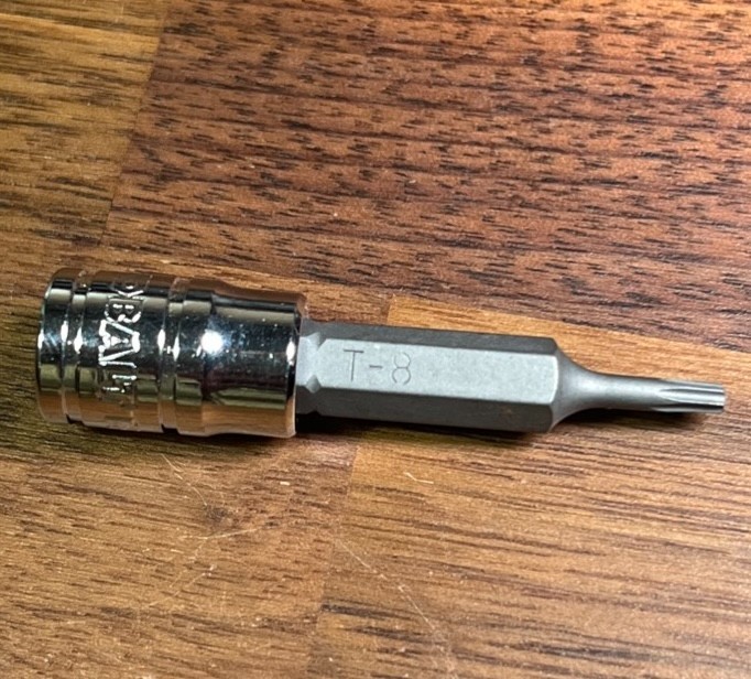 Kobalt 1/4″ Drive Standard & Tamper Torx Driver Sockets PICK YOUR SIZE Star Bit
