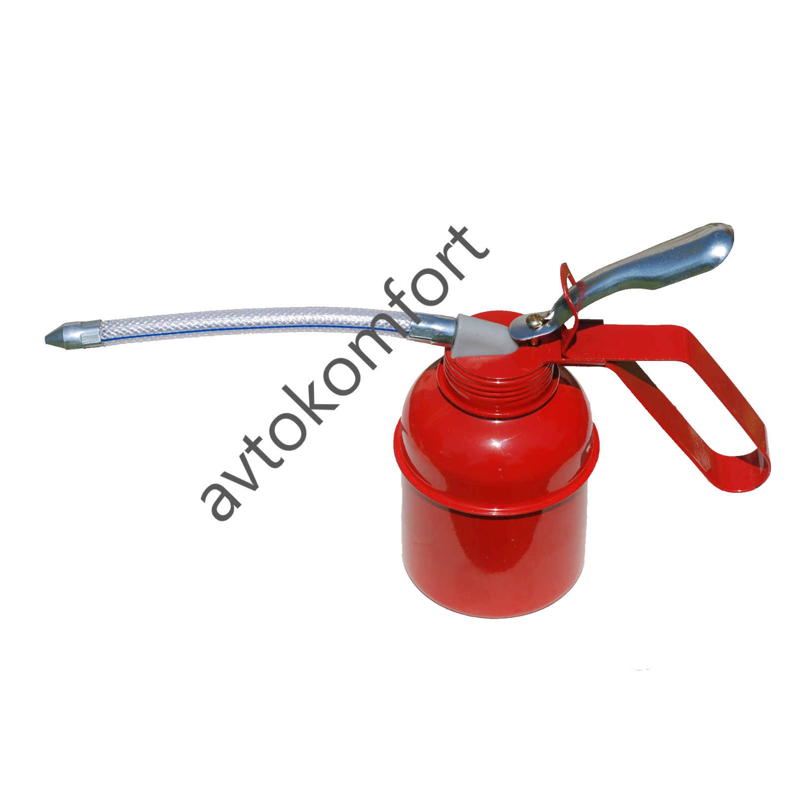 300ml Oil Can Die With Rigid Spout Metal Thumb Pump Workshop Tool Oiler