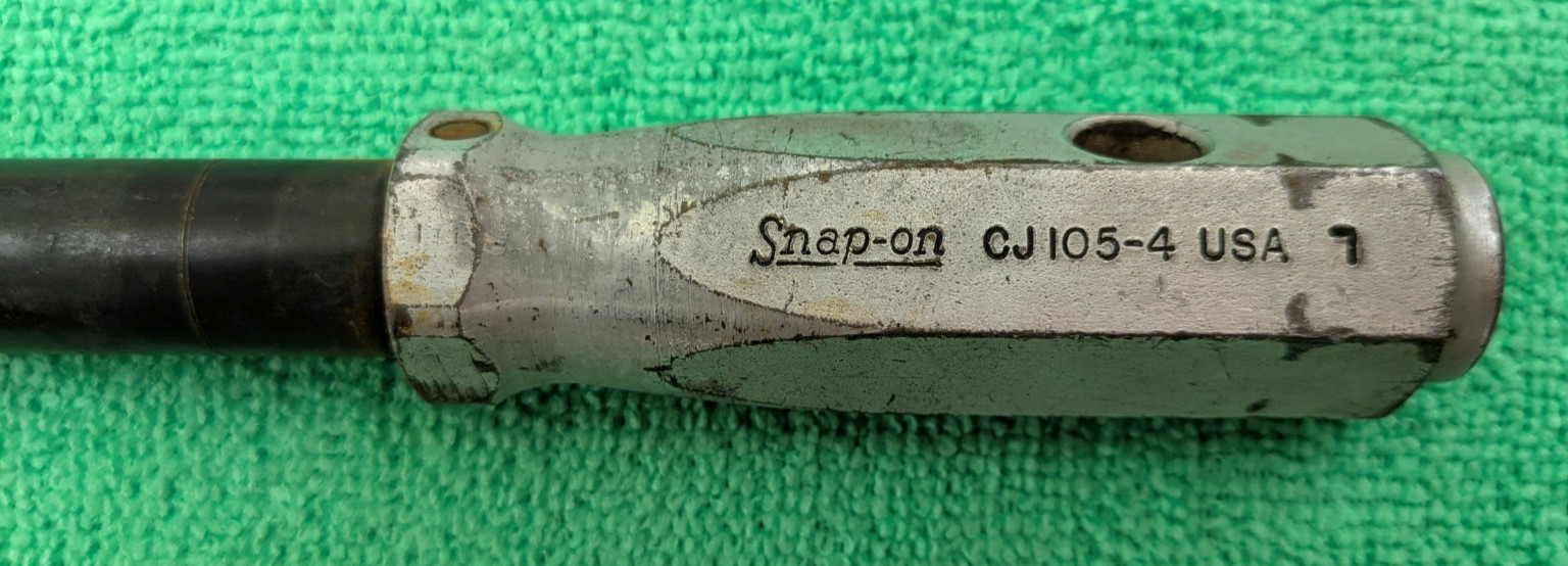 Snap On Axel Puller Slide Hammer CJ97-1L 1R, CJ105-4, CJ97-3, CJ97-4, CJ85 Vtg