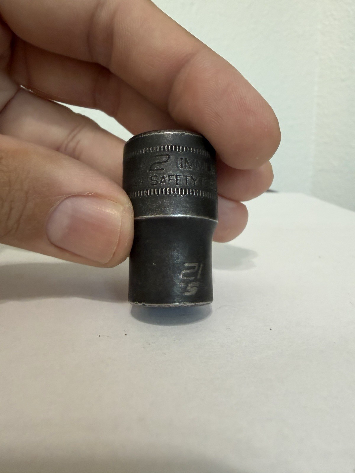 SNAP-ON IMML120 USA 6 Point 12mm Shallow Impact Socket