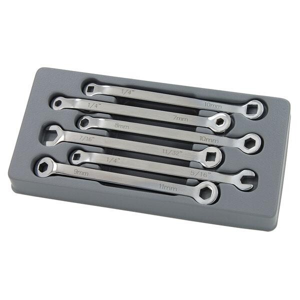 6 Piece Brake Spanner Tool Set – square and hex – METRIC AND IMPERIAL CT2112