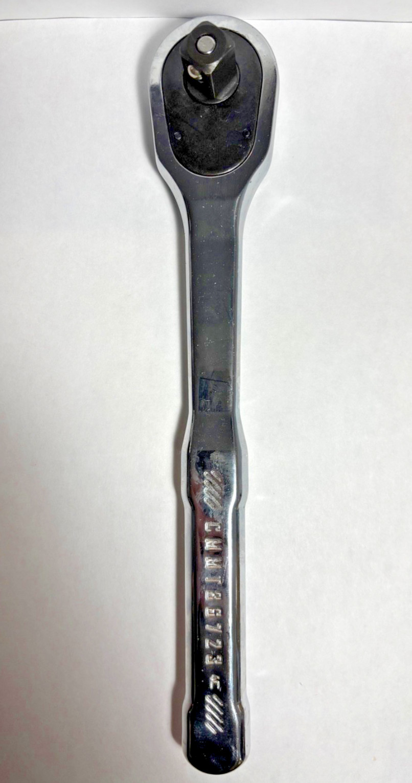 New CRAFTSMAN 1/2” Drive 72-tooth Low Profile Ratchet Fully Polished CMMT86723