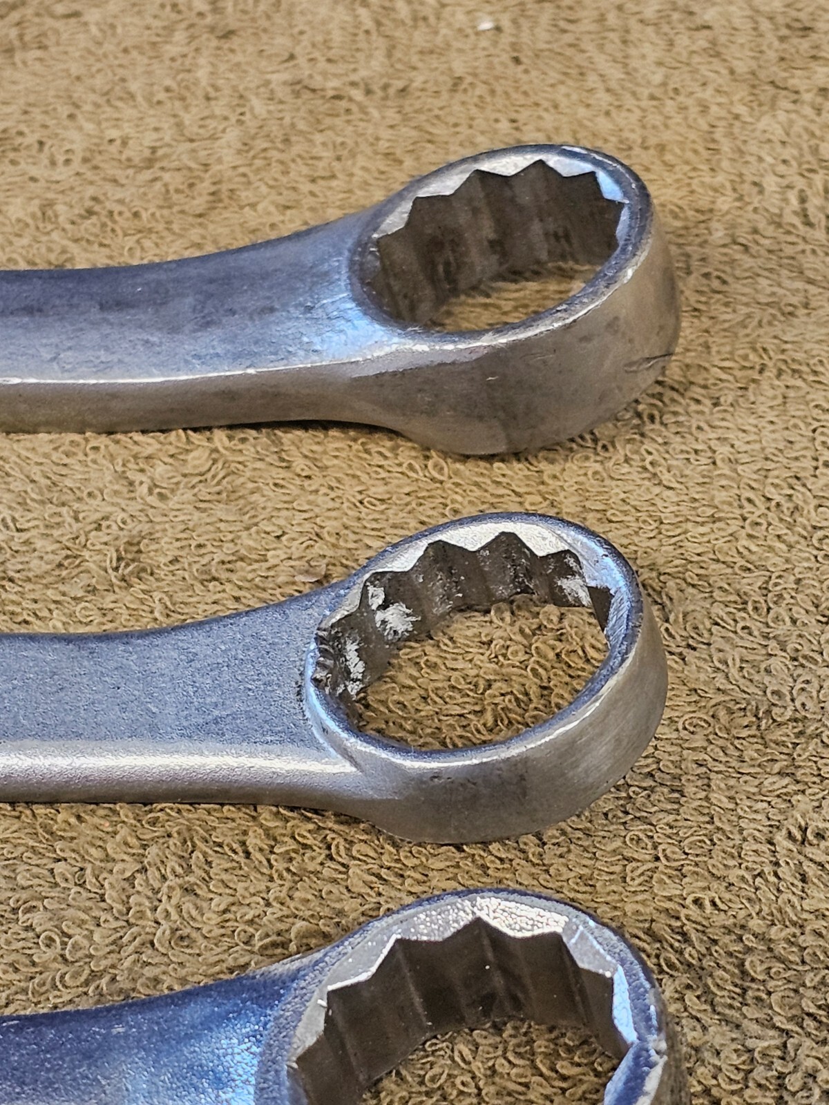 7 Action Combination Wrench Set Sae 7/8 11/16 5/8 1/2 34028 2028A 34122 2020 USA