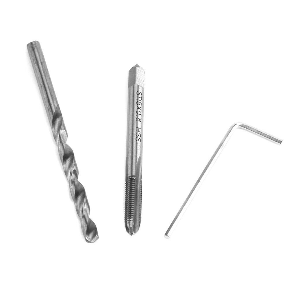 M8X1.25 Thread Repair Kit 30 Piece Helicoil Compatible 6mm Damaged Threads