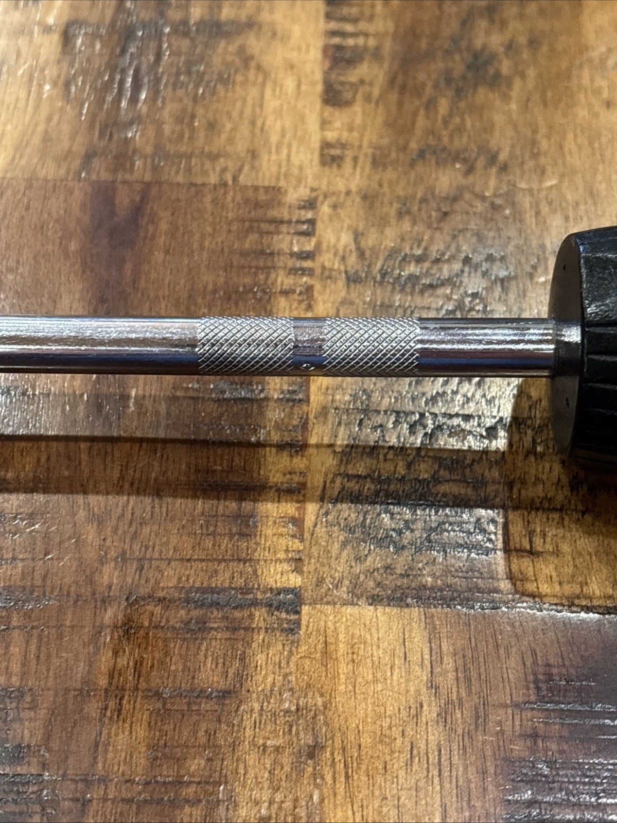 Snap-On 1/4″ Ratcheting Socket Screwdriver Tool Black Handle Driver TMR4 USA EUC