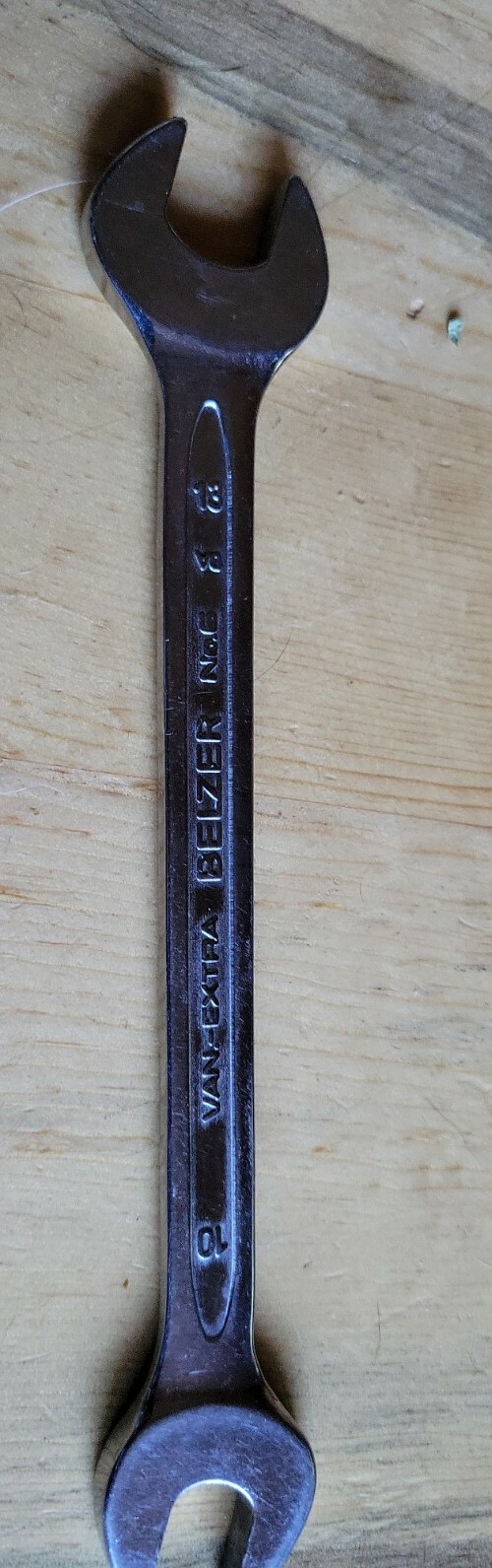 NO.6 Belzer Van-Extra 10MM 13MM Combination Wrench Germany Excellent Pre-owned