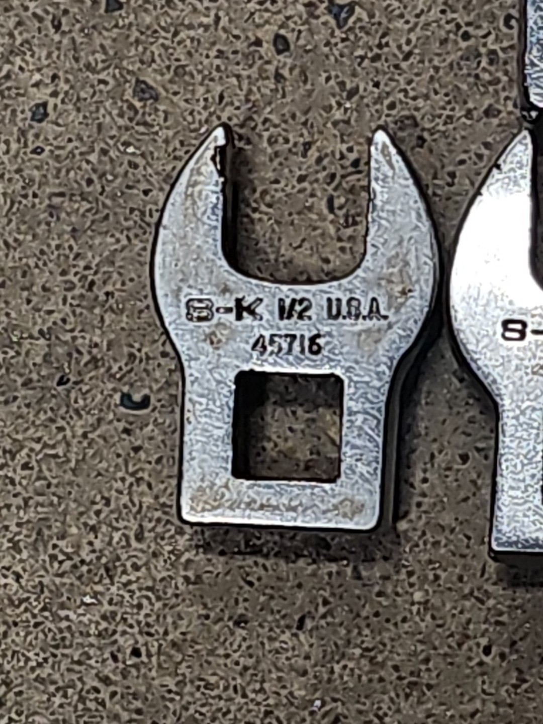 Sk Tools Set Of Crowfeet 5- 3/8 Drive Crowfoot Wrench + 2 Others
