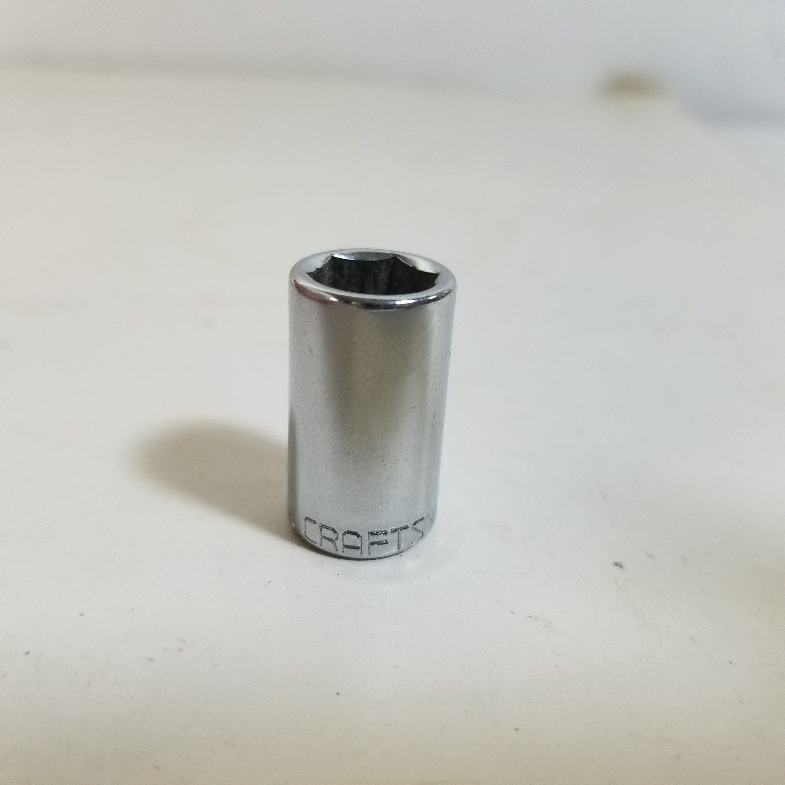 Craftsman USA 11/32″ 6 Point 1/4″ Drive Shallow Socket G Series MISPRINT