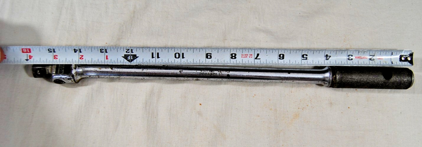 Snap On 15.5 Inches Long -1/2″ Drive Breaker Bar Model # 10-DA Vintage