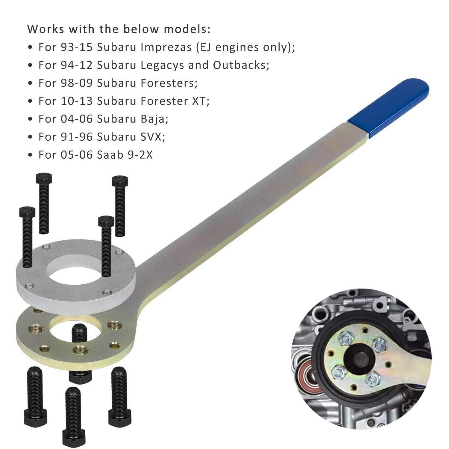 V2 Crank Pulley Tool Wrench Holder for Subaru Timing Belt 499977000 499977100
