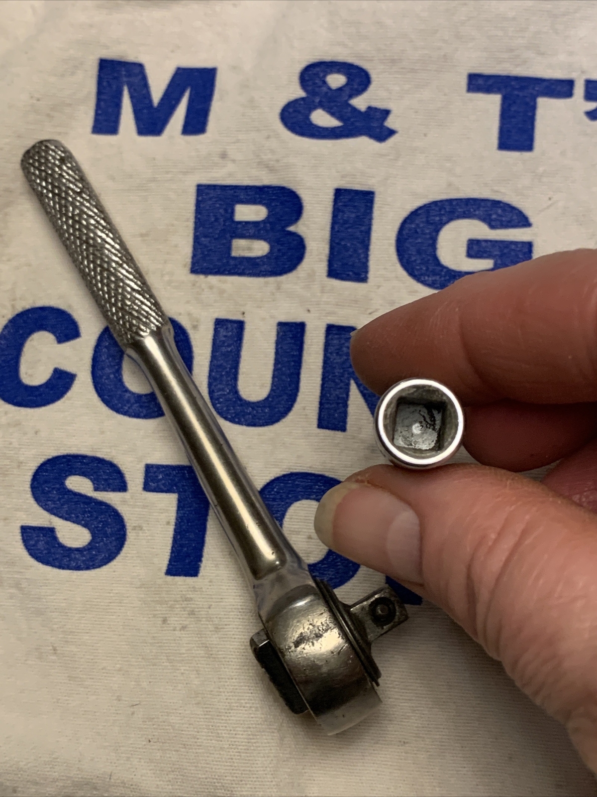 Vintage Proto Challenger USA 1/4″ Drive Ratchet 1060-1 w/2″ Extension 4759
