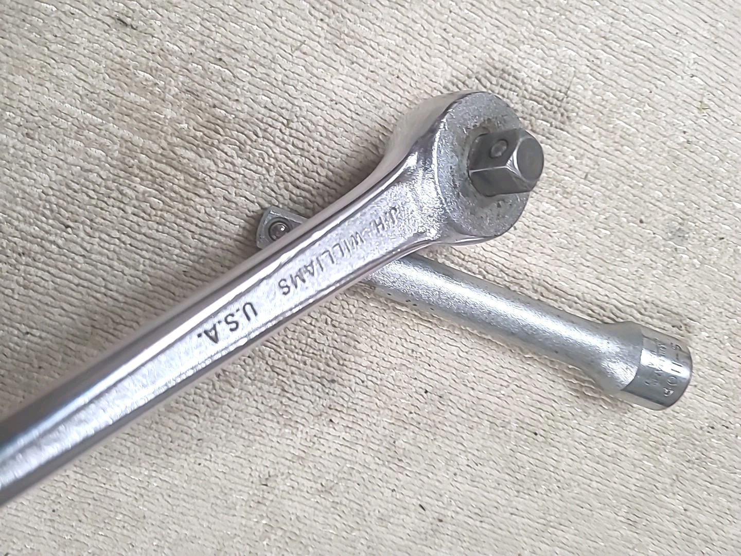 J.H. Williams S-52 SuperRatchet 1/2″ Drive Ratchet & S-110P USA MADE TOOLS.