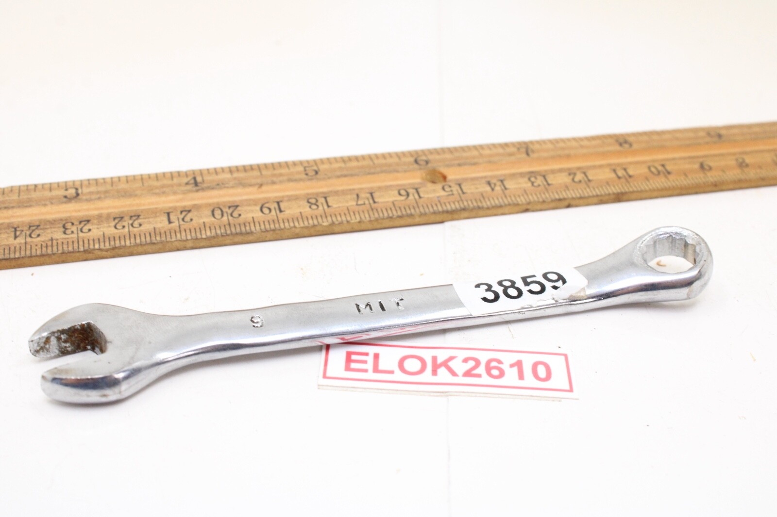 MIT 9mm Metric Polished Chrome 12 Point Combination Wrench