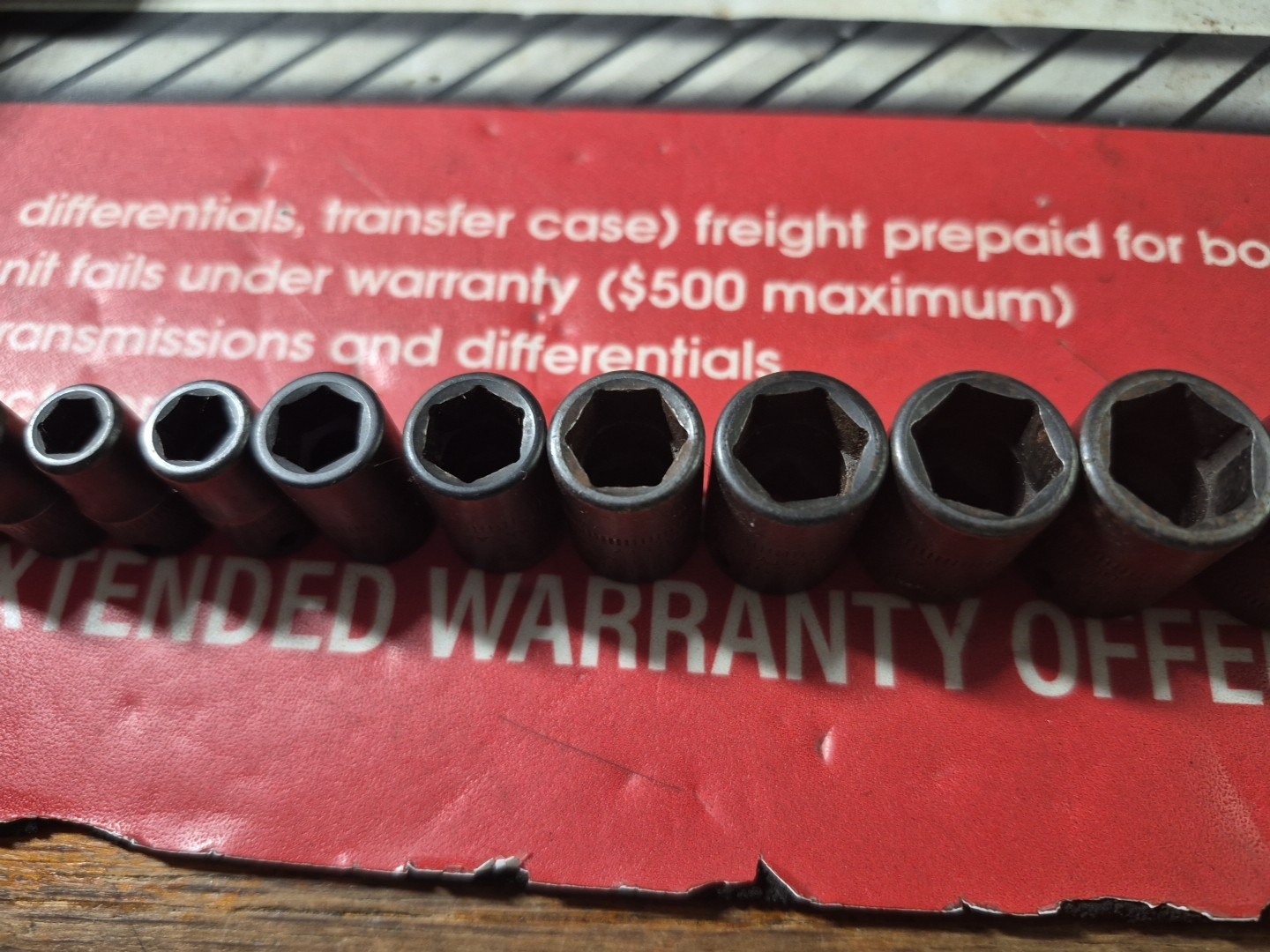 Snap-on 12 Piece Metric 1/4″ Drive Impact Socket Set 5mm – 15mm 6pt 112IMTMM