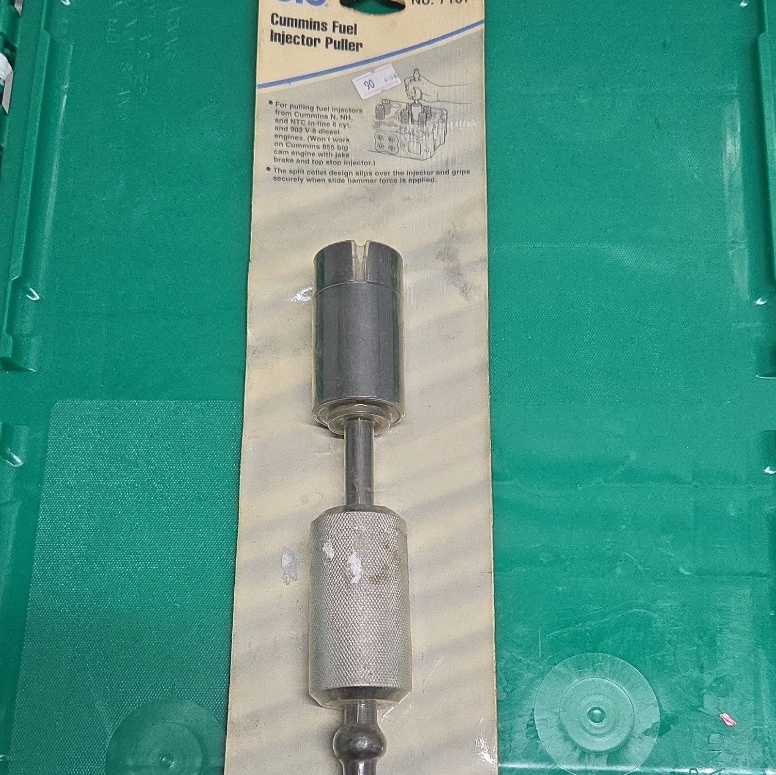 NEW OTC CUMMINS FUEL INJECTOR PULLER STILL WRAPPED IN PACKAGE NO #7107