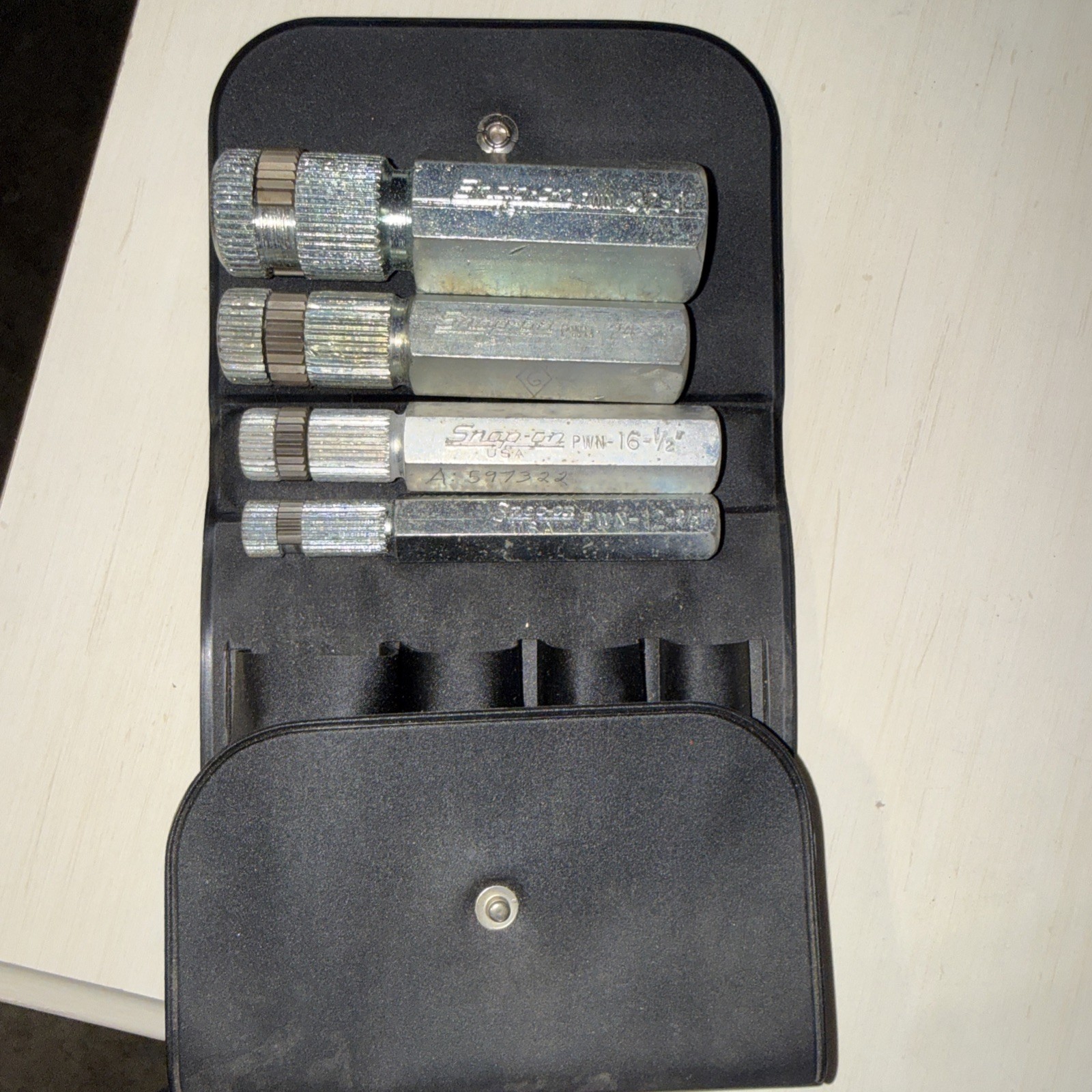 Snap On PWN Internal Pipe Wrench Set 3/8″, 1/2″, 3/4″, 1″