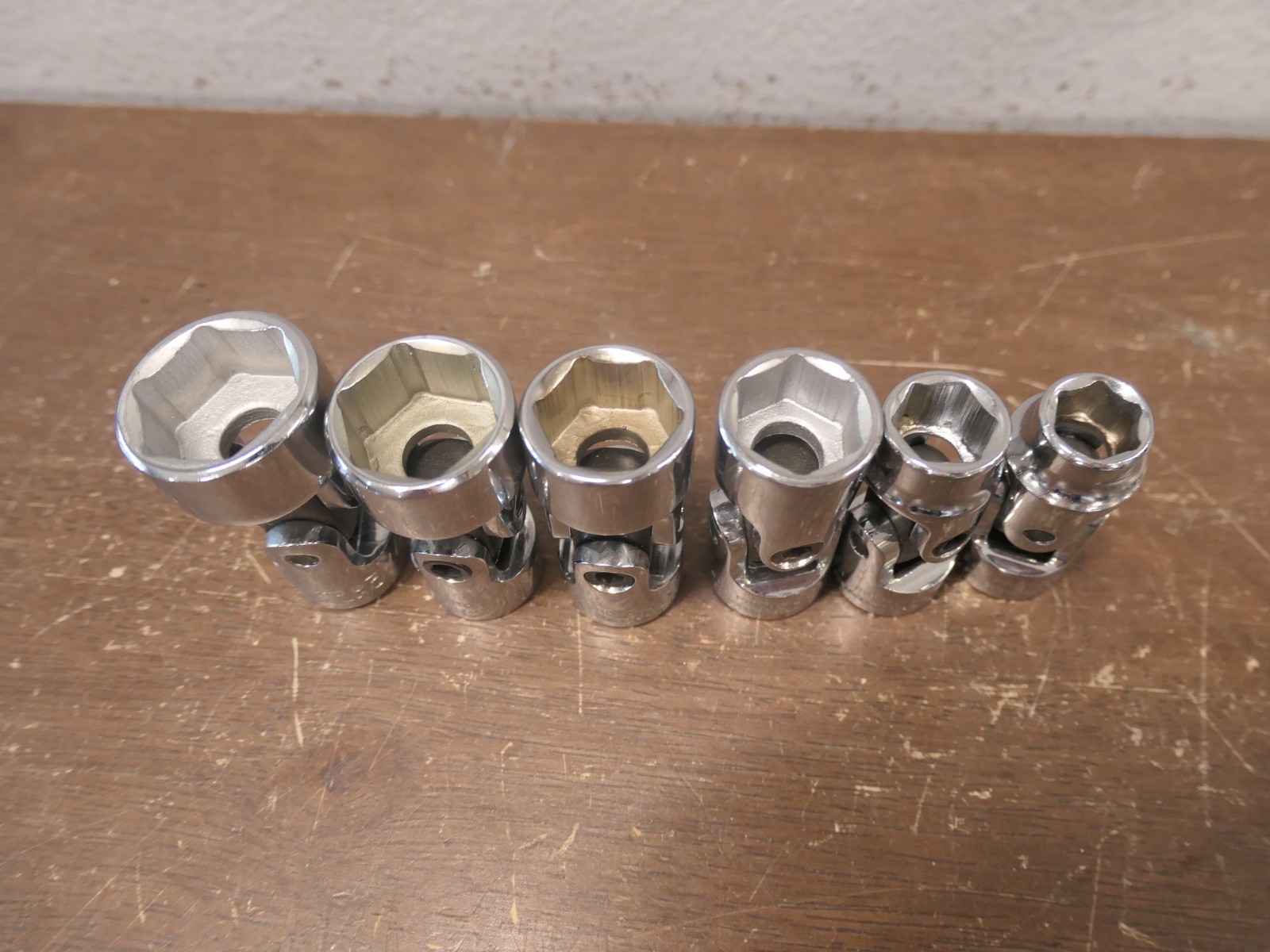 Proto Professional USA 3/8″ Drive 6pc 6pt SAE Swivel Socket Set 3/8-3/4