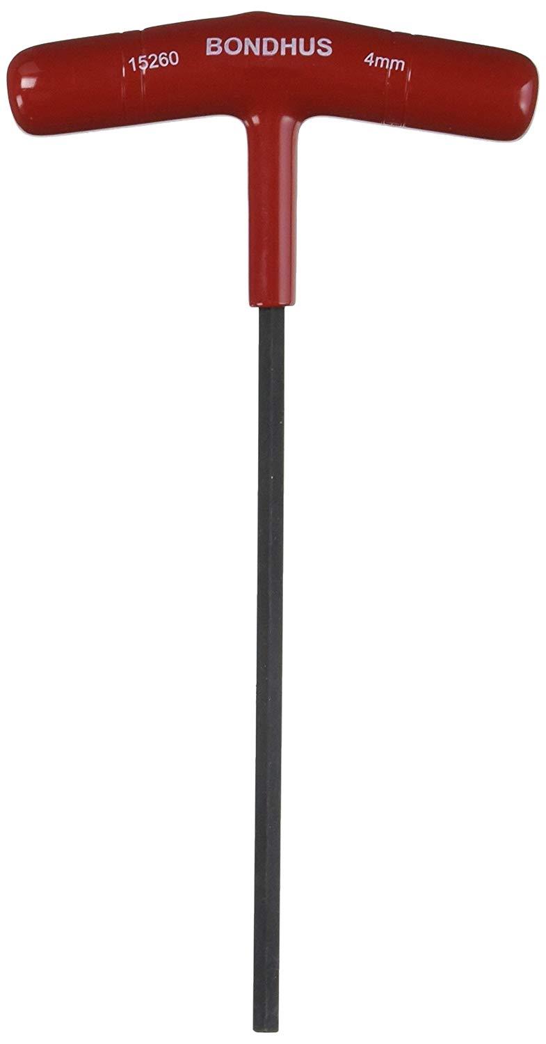 Bondhus 15260 4mm Hex T-Handle 6″ Length