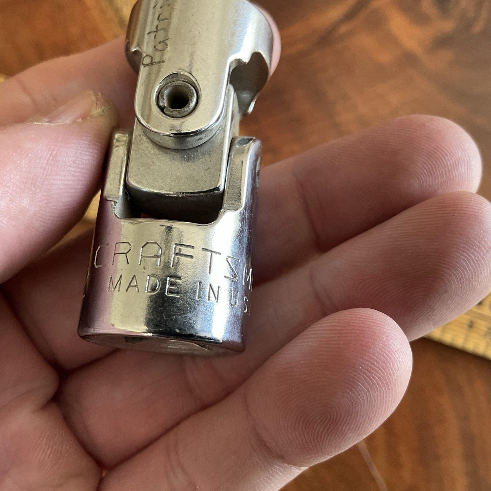Vintage Craftsman 1/2″ Drive Universal Joint Swivel Extension Socket -V- 4425