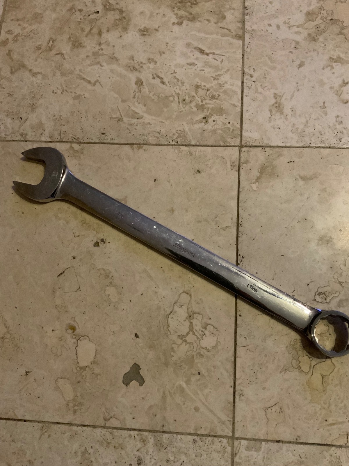 Snap On Big 1 5/8” Standard Combination Wrench OEX52B
