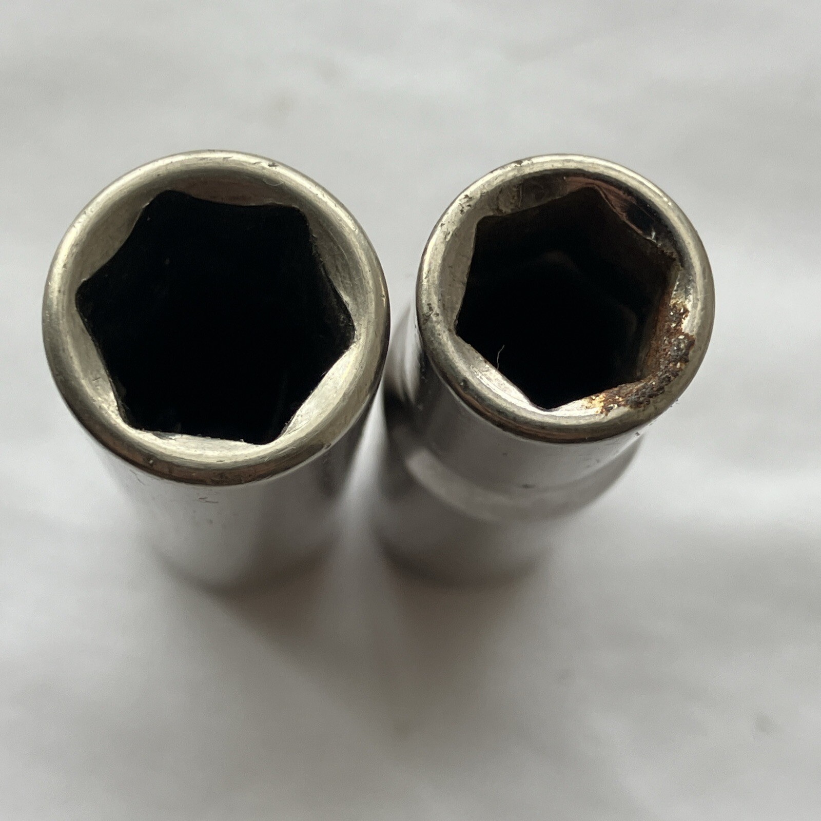 Craftsman 43331 7/16in. & 43333 3/8in Deep 6 pt Sockets 3/8 Drive USA