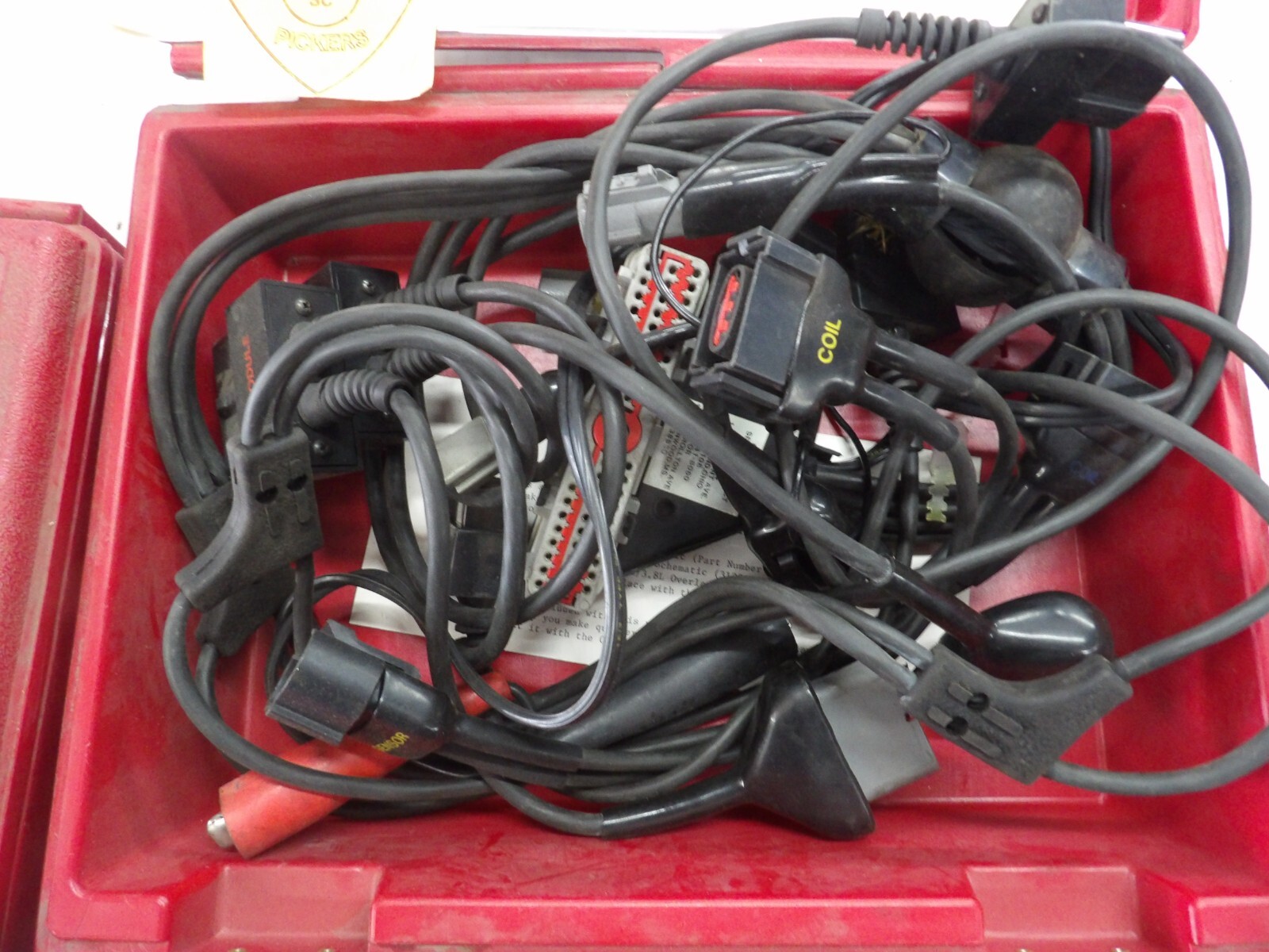 FORD ROTUNDA OTC007-00044 DIAGNOSTIC BREAKOUT BOX HARNESS CABLE W/CASE