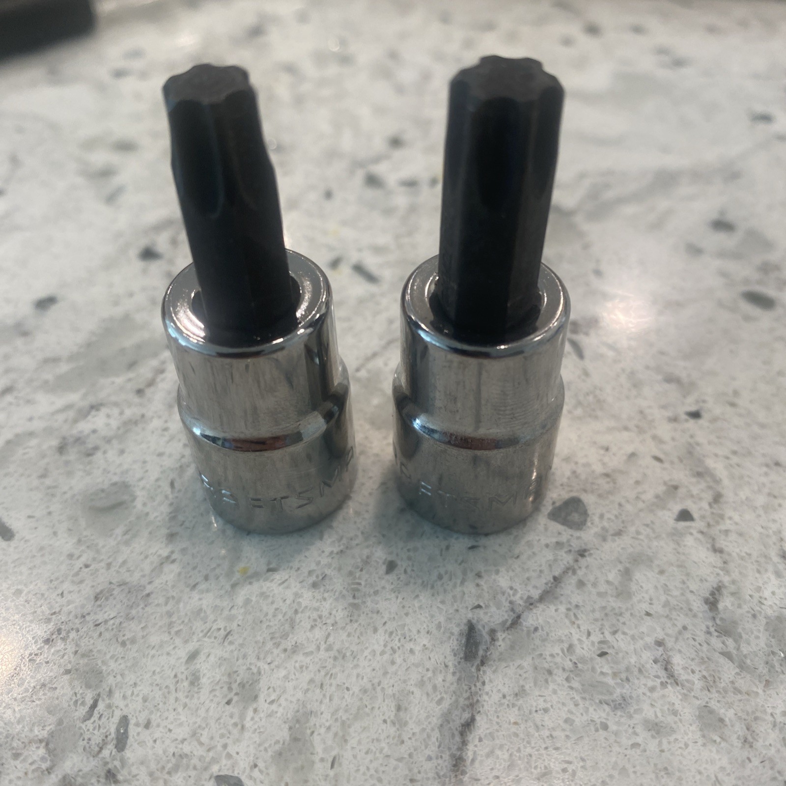 Craftsman T45 & T50 Torx Bit Driver Socket 3/8″ Drive GK 42666 & 42367