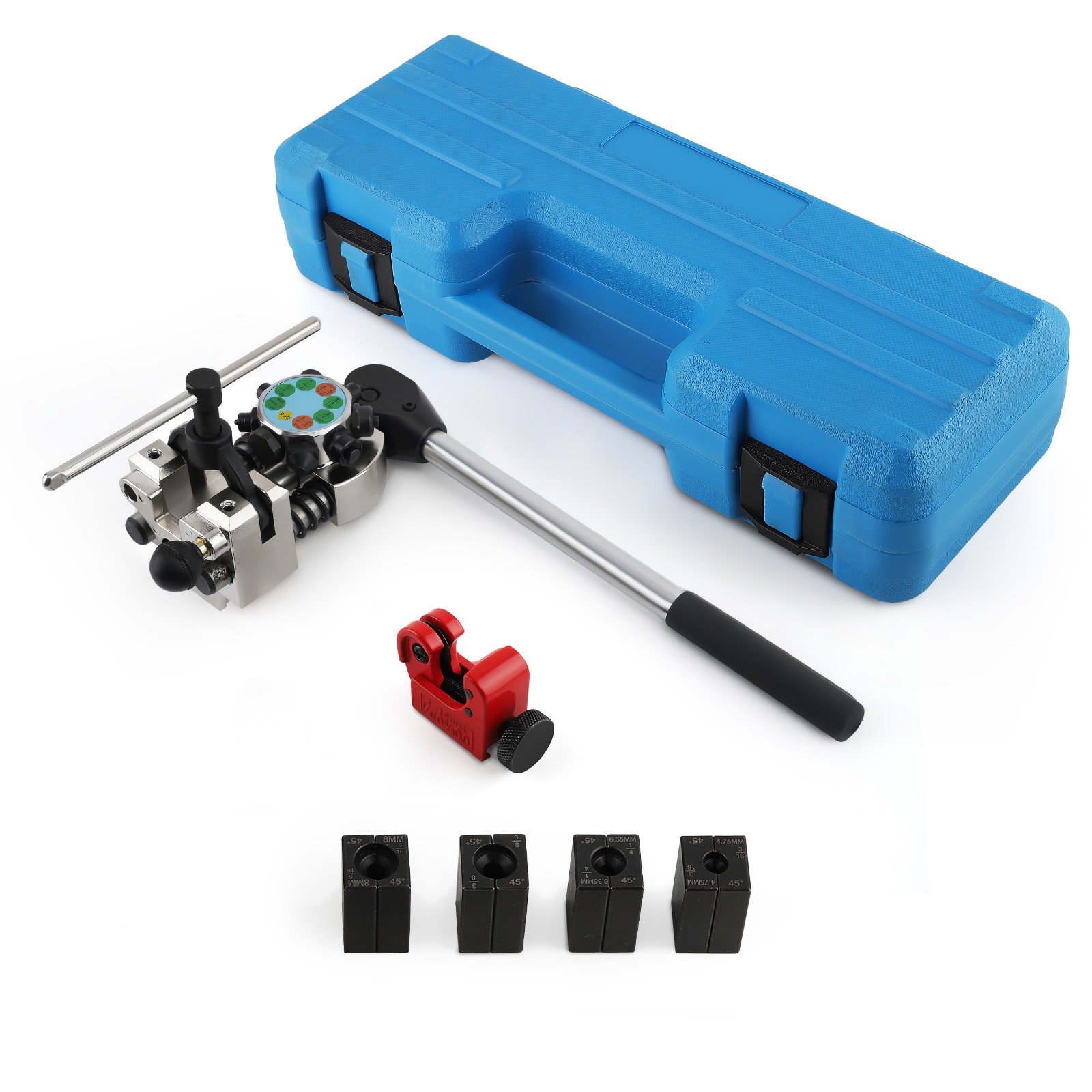 New Brake Pipe Flaring Tool Kit Tube Brake Line Flaring Tool Kit for Steel